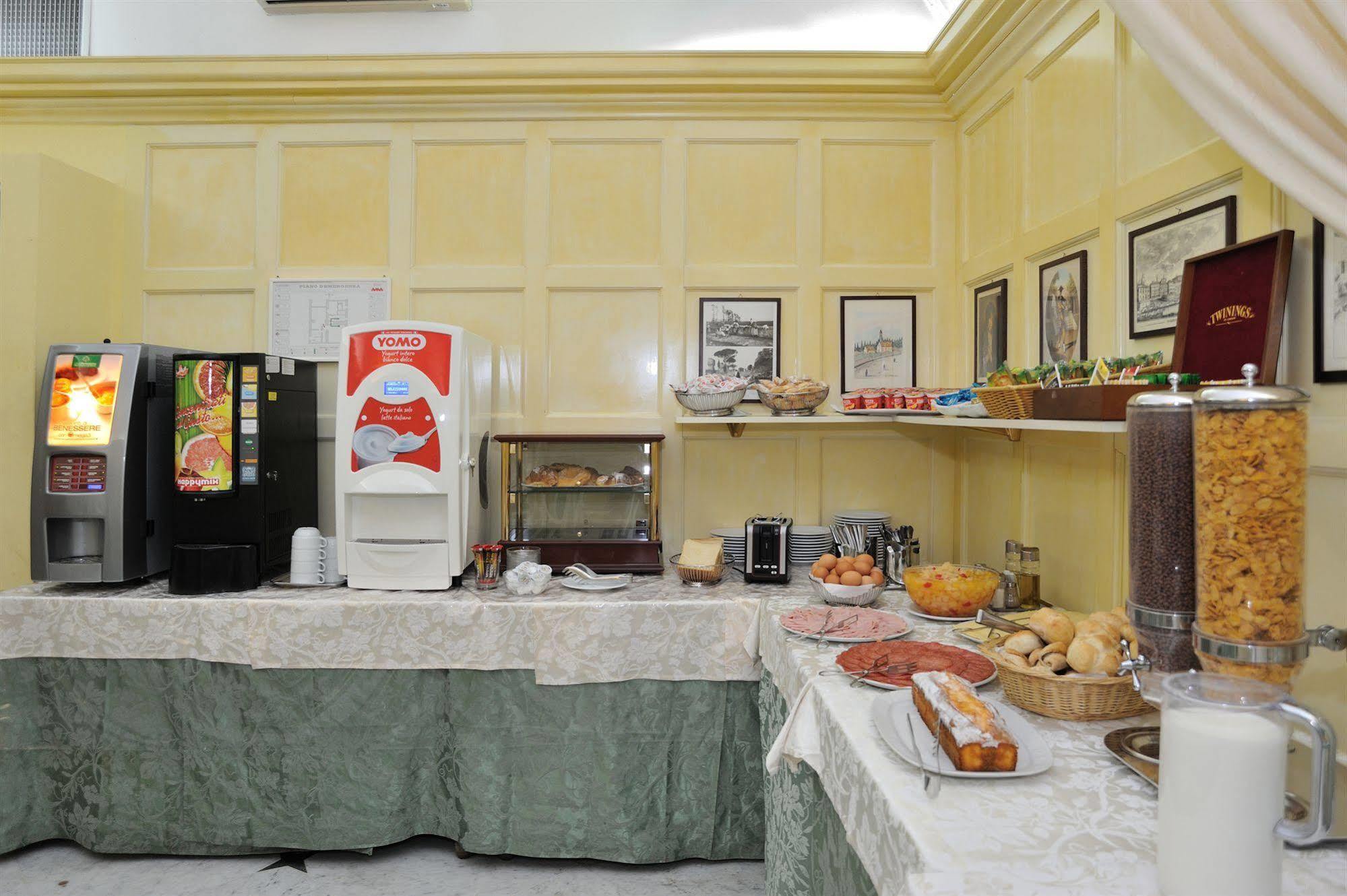 Hotel Virgilio Rome Restoran foto